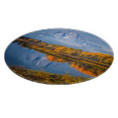 Water | Oxbow Bend Jackson Wyoming Snijplank (Hoek)