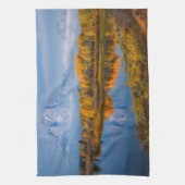 Water | Oxbow Bend Jackson Wyoming Theedoek (Verticaal)