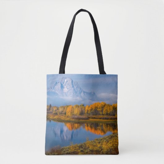 Water | Oxbow Bend Jackson Wyoming Tote Bag (Voorkant)