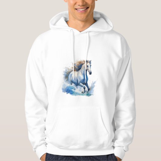 Water Paard Hoodie ! (Voorkant)