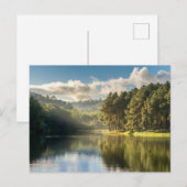 Water Pang Oung Lake & Pine Forest Thailand Briefkaart (Voorkant / Achterkant)