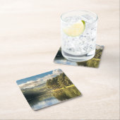 Water Pang Oung Lake & Pine Forest Thailand Kartonnen Onderzetters (Insitu)