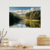 Water Pang Oung Lake & Pine Forest Thailand Poster (Keuken)