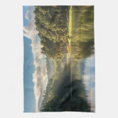 Water Pang Oung Lake & Pine Forest Thailand Theedoek (Verticaal)