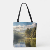 Water Pang Oung Lake & Pine Forest Thailand Tote Bag (Achterkant)