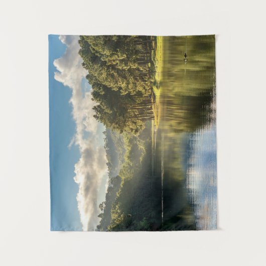 Water Pang Oung Lake & Pine Forest Thailand Wandkleed (Voorkant)