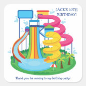 Water Park Sticker (Voorkant)