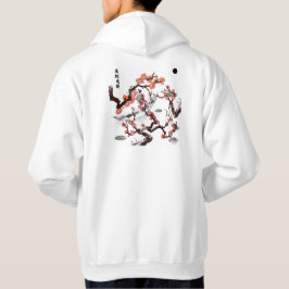 Water Passage - Bootman en Japanse Kraanvogel Hoodie