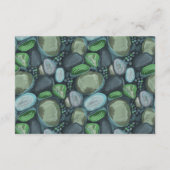 Water Pebbles - behuizingskaart Informatiekaartje (Achterkant)