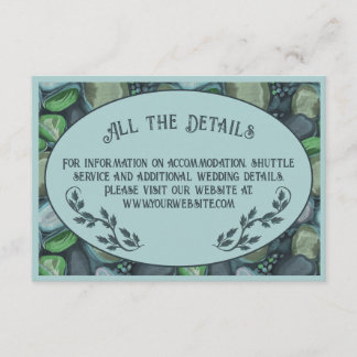 Water Pebbles - behuizingskaart Informatiekaartje