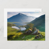 Water | Pen yr Ole Wen Lake Idwal Snowdonia Park Briefkaart (Voorkant / Achterkant)