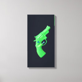 Water pistol toy Wasserpistole Spielzeug photo art Canvas Afdruk