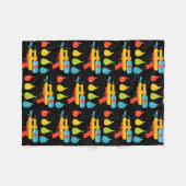 Water Pistool & Ballonnen Zomer Fleece Deken (Voorkant (Horizontaal))
