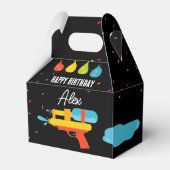 Water Pistool & Ballonnen Zomerfeest Bedankdoosjes (Voorkant Zijde)