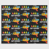 Water Pistool & Ballonnen Zomerfeest Cadeaupapier (Vlak)