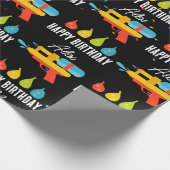 Water Pistool & Ballonnen Zomerfeest Cadeaupapier (Hoek)