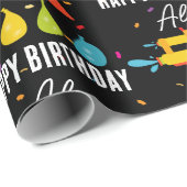 Water Pistool & Ballonnen Zomerfeest Cadeaupapier (Rol Hoek)