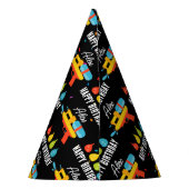 Water Pistool & Ballonnen Zomerfeest Feesthoedjes (Achterkant)