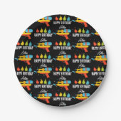 Water Pistool & Ballonnen Zomerfeest Papieren Bordje (Voorkant)