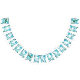 Water Pistool Boy Verjaardag Vlaggetjes