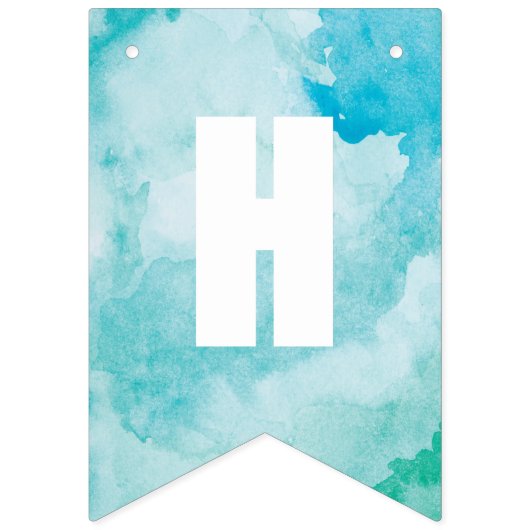 Water Pistool Boy Verjaardag Vlaggetjes (Tweede vlag)