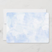 Water Pistool fotouitnodigingen Kaart (Achterkant)