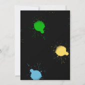 Water Pistool Splash Boy 11th Birthday Party nodig (Achterkant)