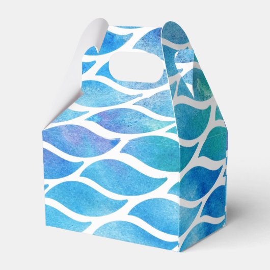 Water Pistool Zomer Verjaardag Dank u Bedankdoosjes (Achterkant)