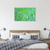 Water plant canvas afdruk (Insitu (Slaapkamer))