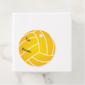 Water Polo Ball Gift Labels (In situ)