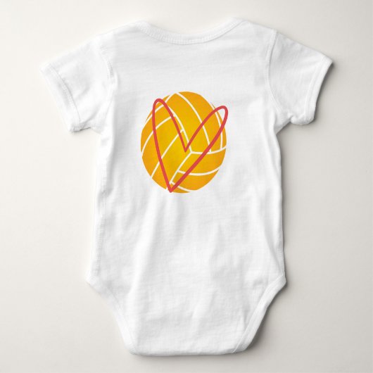 Water Polo Ball Hart Baby (Achterkant)