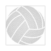 Water Polo Ball Houten Stempel & Inkt (Afrduk)