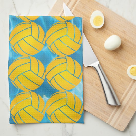 Water Polo Ball Keukenhanddoek (Quarter Fold)