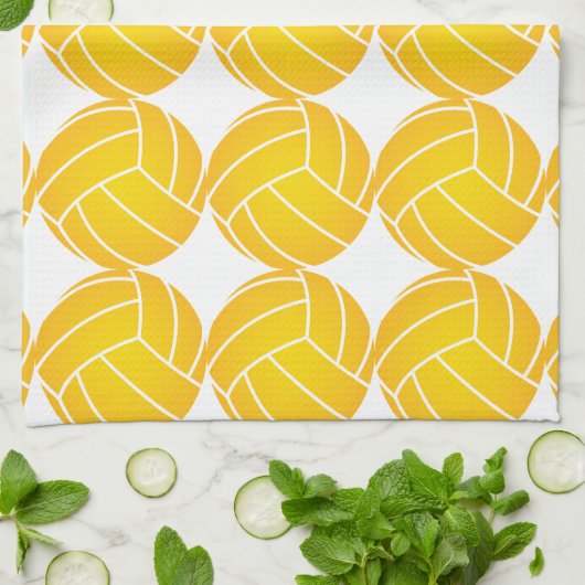 Water Polo Ball Keukenhanddoek (Gevouwen)