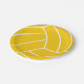 Water Polo Ball Papier Borden Papieren Bordje (Gekanteld)