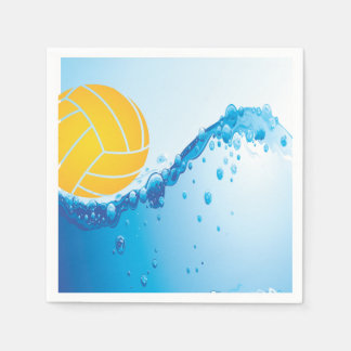 Water Polo Ball Papieren servetten