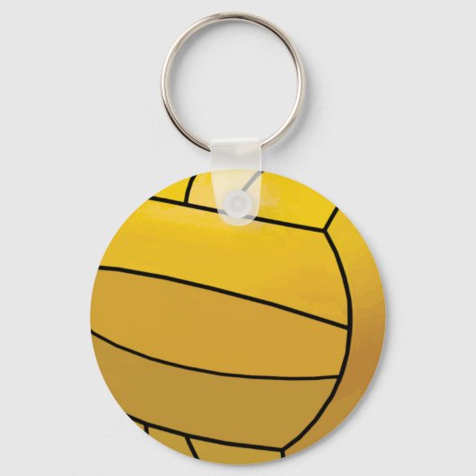 Water Polo Ball Sleutelhanger (Voorkant)