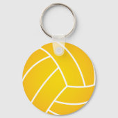 Water Polo Ball Yellow Keychain (Voorkant)