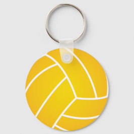 Water Polo Ball Yellow Sleutelhanger