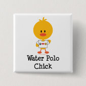 Water Polo Chick Button (Voorkant)