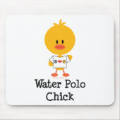 Water Polo Chick Mousepad Muismat (Voorkant)