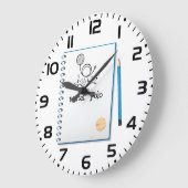 Water Polo Doodle Sketch Hand-getrokken watersport Grote Klok (Hoek)