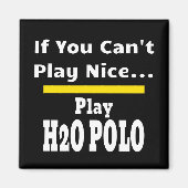Water Polo Funny Sarcastic Magneet (Voorkant)