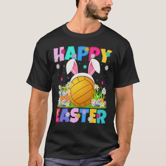 Water Polo   Happy Easter Bunny Water Polo Easter  (Voorkant)