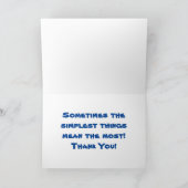 Water Polo Hartelijk dank Kaart (Binnen)