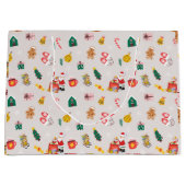 Water Polo Holiday Gift Bag Groot Cadeauzakje (Voorkant)