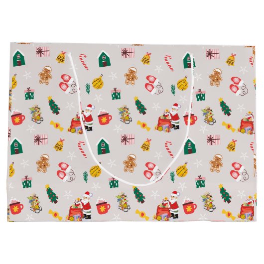 Water Polo Holiday Gift Bag Groot Cadeauzakje (Achterkant)