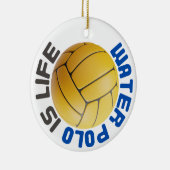 Water Polo is leven Keramisch Ornament (Rechts)