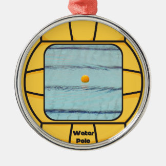 Water Polo lijst (voeg je eigen foto toe!) Metalen Ornament
