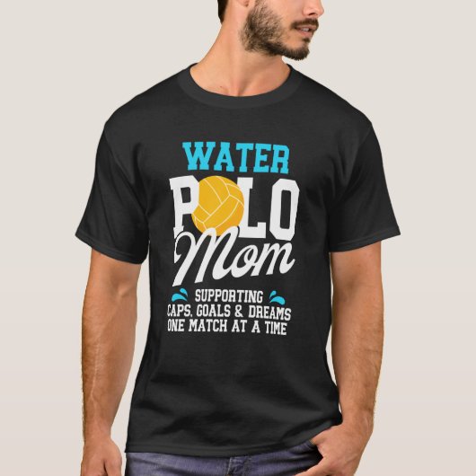 Water Polo Moeder Trots Water Polo Speler Moeder W (Voorkant)